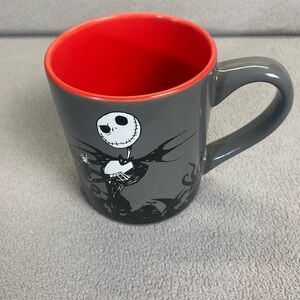 Disney Tim Burton The Nightmare Before Christmas Black & White Ceramic Mug